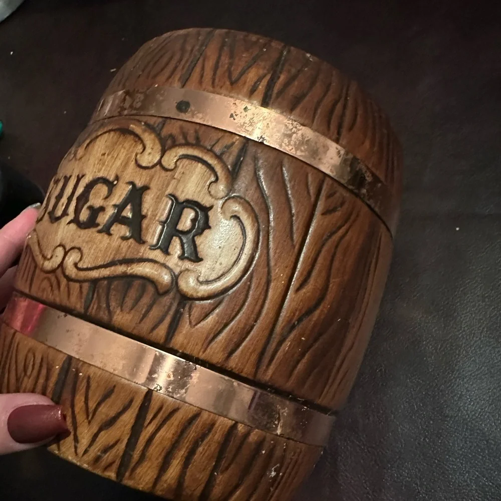 Vintage sugar canister only